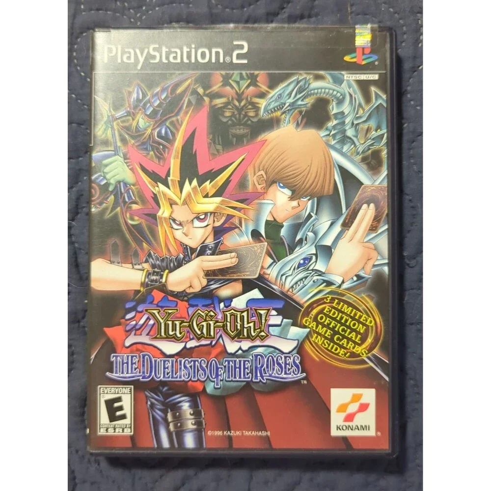 Yu-Gi-Oh Duelists of the Roses (Sony PlayStation 2 PS2, 2003)